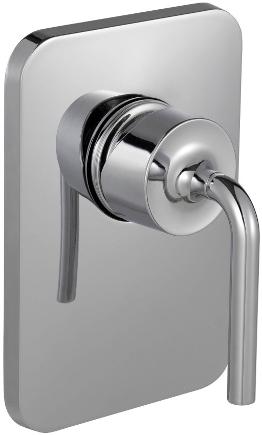 Встраиваемый смеситель на 1 выход, лицевая панель Purist Jacob Delafon PURIST E98709-CP