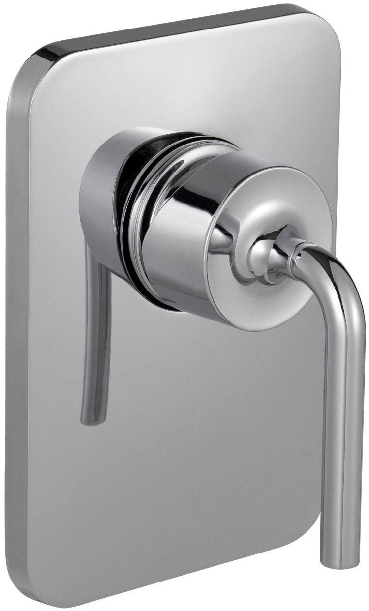 Встраиваемый смеситель на 1 выход, лицевая панель Purist Jacob Delafon PURIST E98709-CP