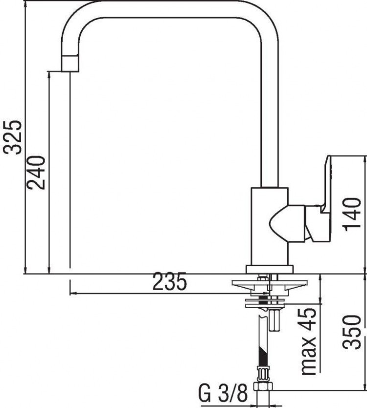 Смеситель для кухни Nobili New Road RD00134CR