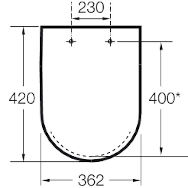 Крышка-сиденье для унитаза Roca Meridian 8012AC004