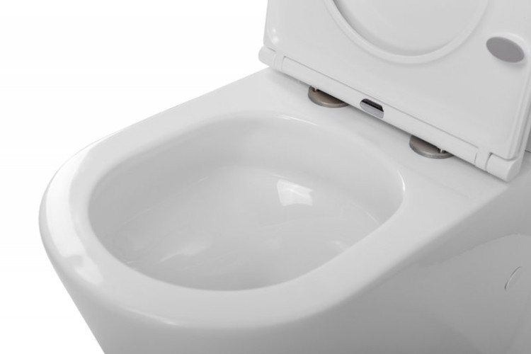 Сиденье дюропластовое с быстросъёмными петлями, механизмом Soft Close Cezares BB2111SC