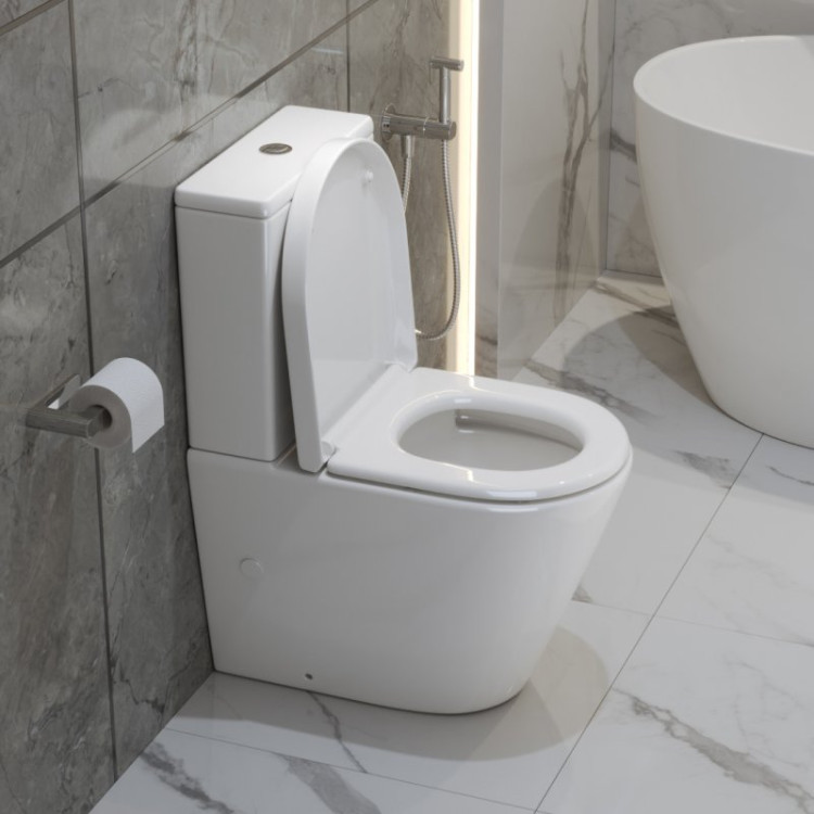 Сиденье дюропластовое с быстросъёмными петлями, механизмом Soft Close Cezares BB2111SC