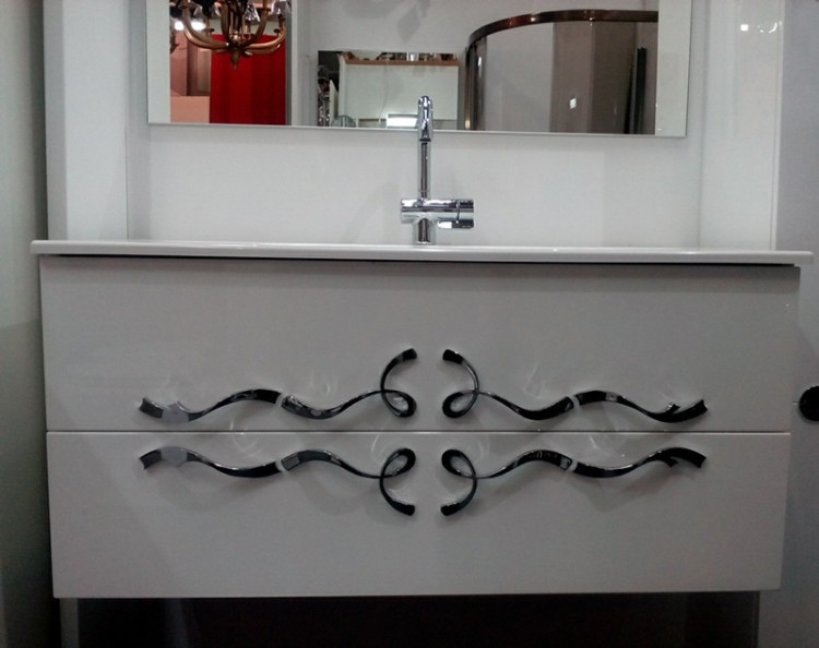 Тумба под раковину Aqwella Clarberg Due amanti 100 подвесная