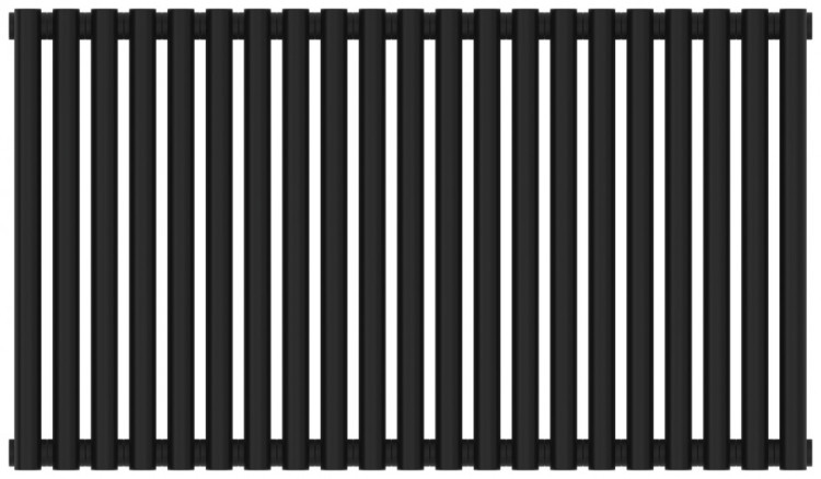 Отопительный радиатор Сунержа Эстет-00 500х945 21 секция Матовый чёрный