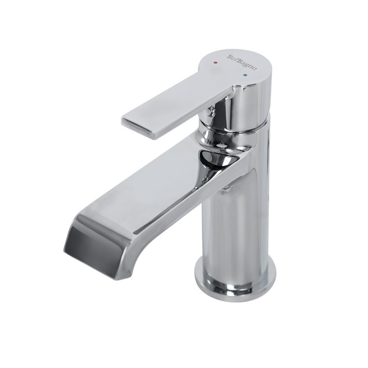 Смеситель для раковины без донного клапана Cezares AURORA-LVM-CRM-W0