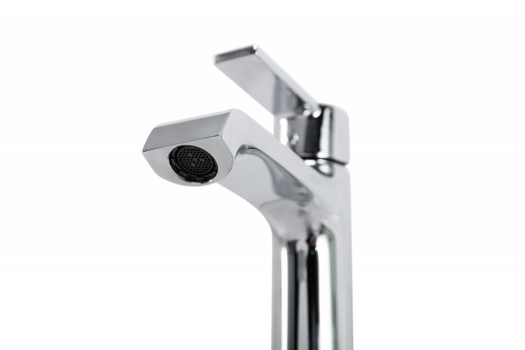 Смеситель для раковины без донного клапана Cezares AURORA-LVM-CRM-W0