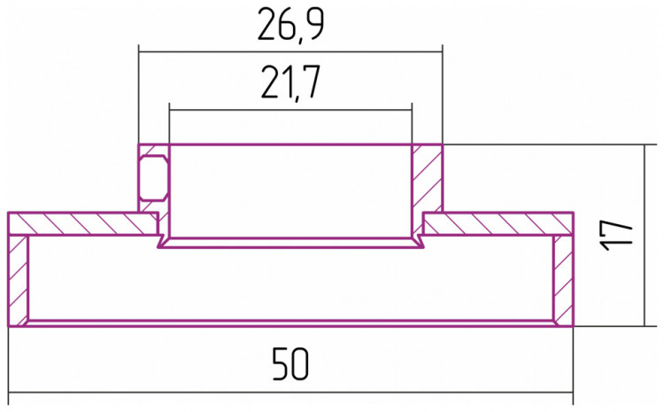 Отражатель Сунержа TUBE 1/2