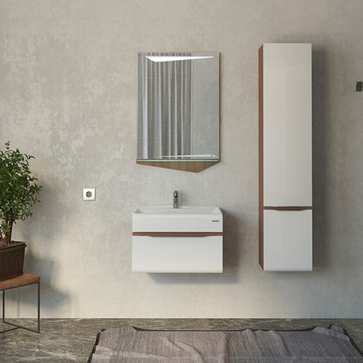 Тумба под раковину Velvex Crystal Cub 60 mCub-60tl