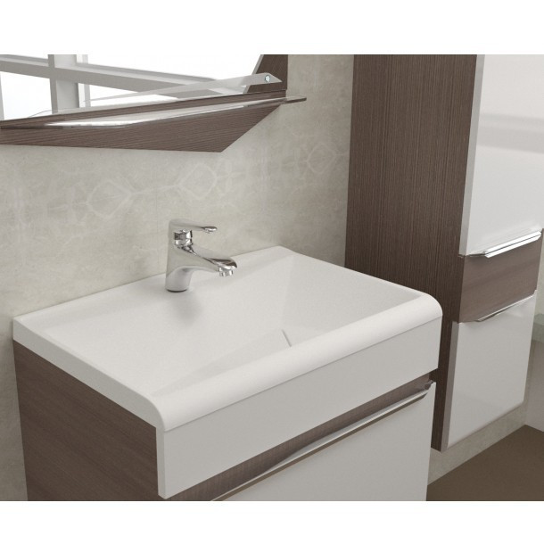 Тумба под раковину Velvex Crystal Cub 60 mCub-60tl