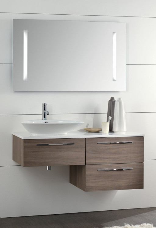 Подвесной шкафчик с двумя выдвижными ящиками 59x44,5x50 Cezares 47-CS-062-GR