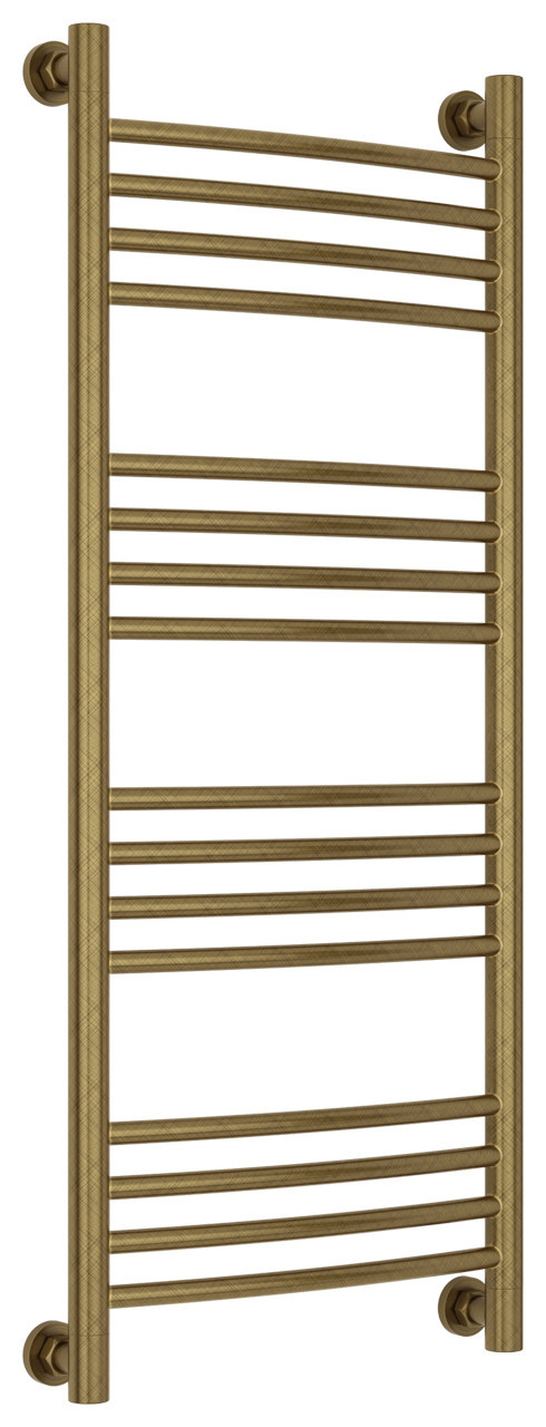 Полотенцесушитель водяной Сунержа Богема+ выгнутая 1000х400 Состаренная бронза