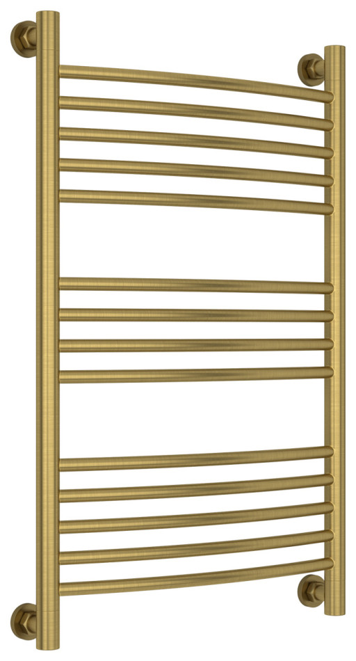 Полотенцесушитель водяной Сунержа Богема+ выгнутая 800х500 Состаренная латунь