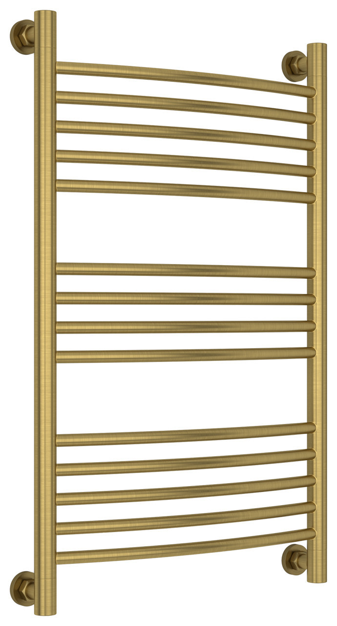 Полотенцесушитель водяной Сунержа Богема+ выгнутая 800х500 Состаренная латунь