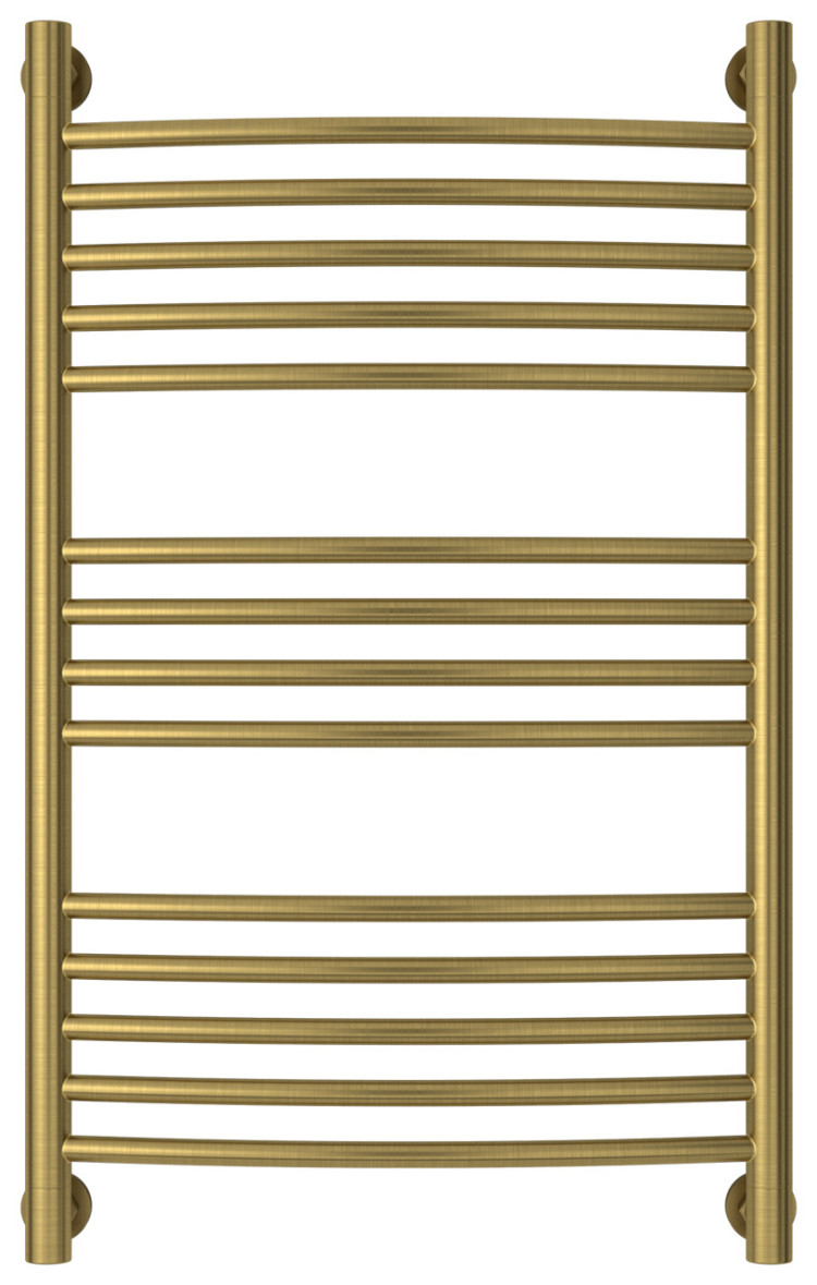 Полотенцесушитель водяной Сунержа Богема+ выгнутая 800х500 Состаренная латунь