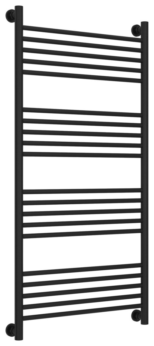 Полотенцесушитель водяной Сунержа Богема+ прямая 1200х600 Матовый чёрный