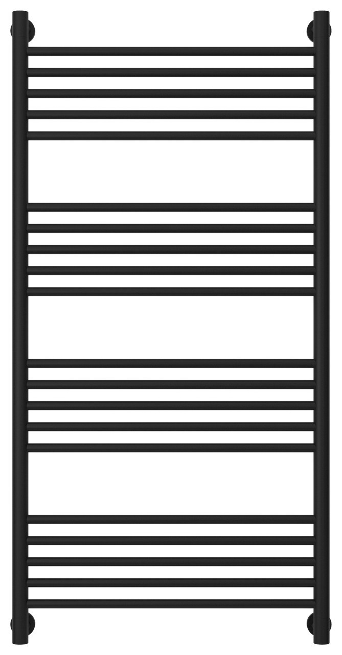 Полотенцесушитель водяной Сунержа Богема+ прямая 1200х600 Матовый чёрный