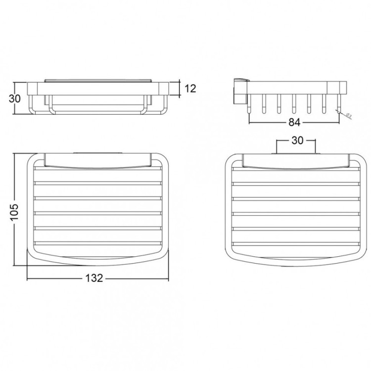 Полка корзина Kludi A-xes 4898605