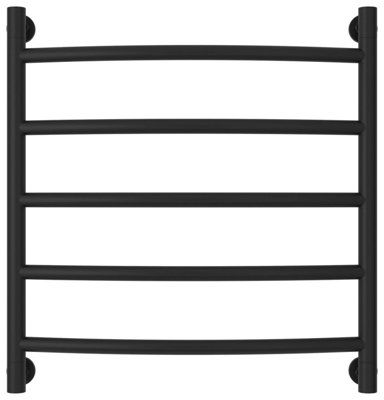 Полотенцесушитель водяной Сунержа Галант+ 600х600 Матовый чёрный