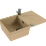 Мойка ALVEUS GRANITAL CADIT 20 BEIGE - G55 790 X 500 1X в комплекте с сифоном 1132823,