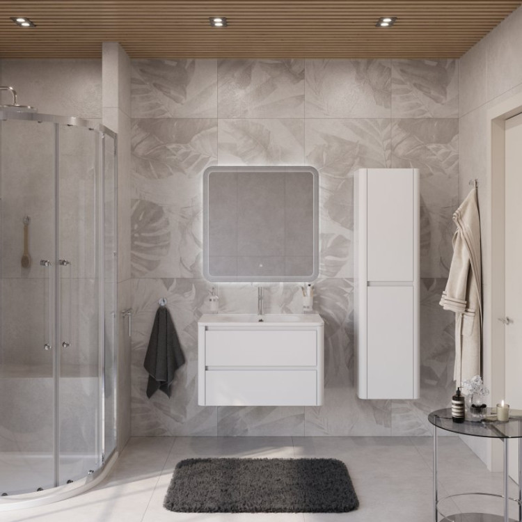 База под раковину подвесная с двумя выкатными ящиками 996x478x500 Cezares RELAX-1000-2C-SO-SAT-P