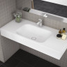 Консольная раковина из литьевого мрамора Cezares TITAN-1200-LVB-SOSPESO