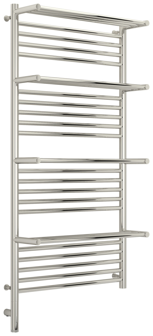 Полотенцесушитель электрический Сунержа Богема с 4 полками 3.0 1200х600 / МЭМ левый Без покрытия