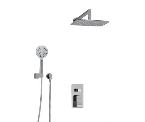 WasserKRAFT A14131 Встраиваемый комплект для душа с верхней душевой насадкой и лейкой