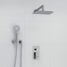 WasserKRAFT A14131 Встраиваемый комплект для душа с верхней душевой насадкой и лейкой
