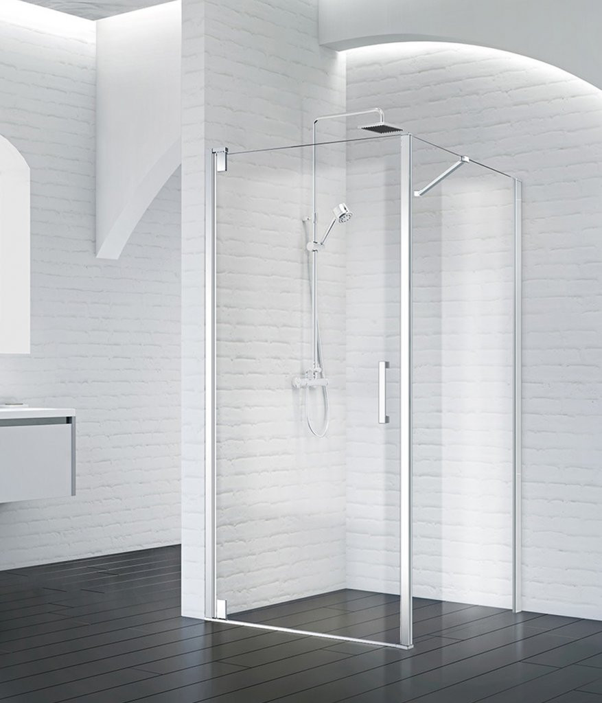 Душевой уголок BELBAGNO MARMI-AH-1 Cezares MARMI-AH-1-60/80-C-Cr