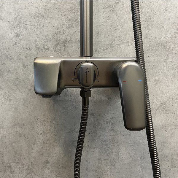 COMFORTY. Душевая система, FF074R-CGT, графит