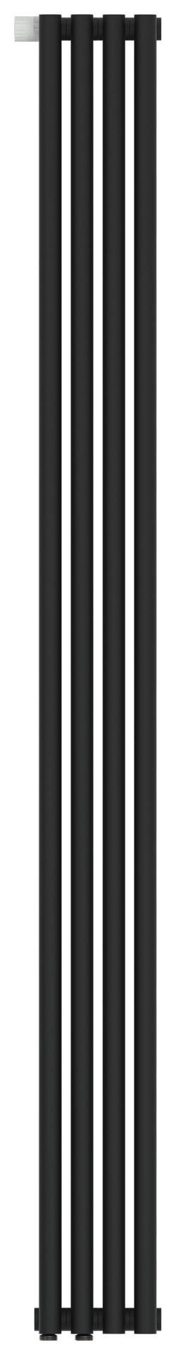 Отопительный радиатор Сунержа Эстет-1 EU50 левый 1800х180 4 секции Тёмный титан муар