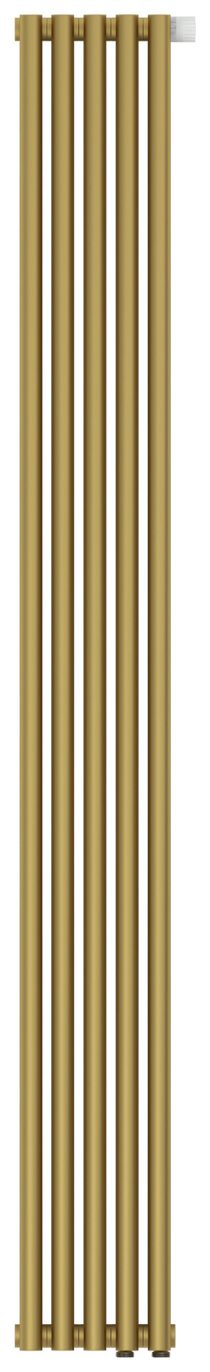 Отопительный радиатор Сунержа Эстет-1 EU50 правый 1800х225 5 секций Матовое золото