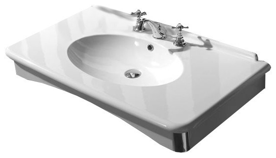 Раковина Kerasan Retro 1049 с консолью