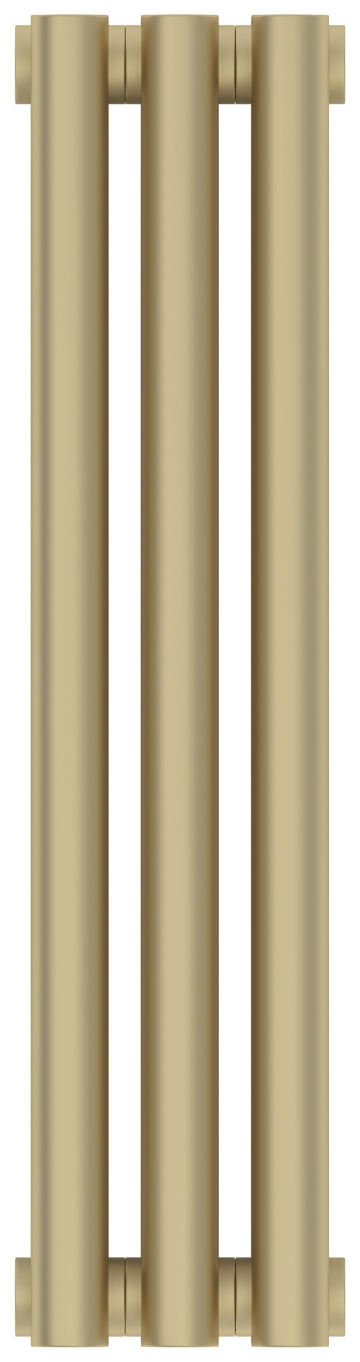 Отопительный радиатор Сунержа Эстет-1 500х135 3 секции Матовая шампань