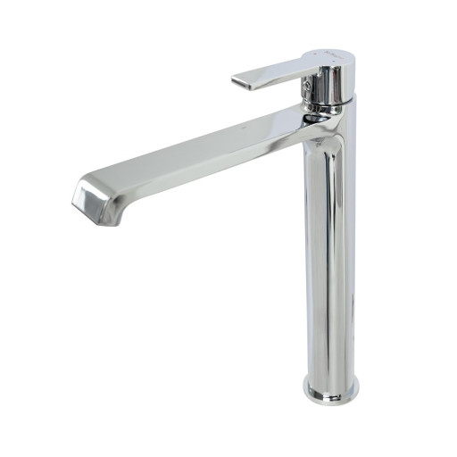 Смеситель для накладной раковины без донного клапана Cezares AURORA-LMC-CRM-W0