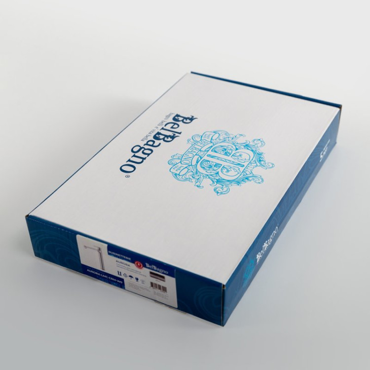 Смеситель для накладной раковины без донного клапана Cezares AURORA-LMC-CRM-W0