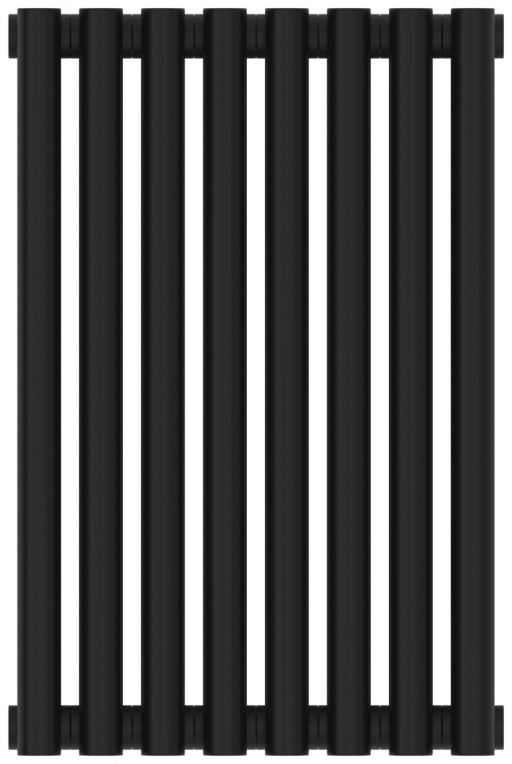 Отопительный радиатор Сунержа Эстет-11 500х360 8 секций Матовый чёрный