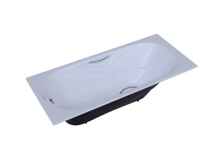 Ванна чугунная эмалированная Aquatek AQ8080FH-00 ГАММА 1800x800 мм в комплекте с 4-мя ножками и 2-мя ручками