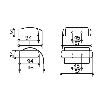 Держатель для туалетной бумаги Keuco Edition Palais 40060 010000