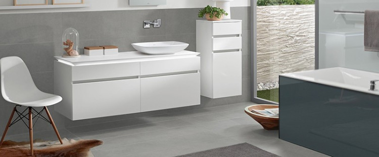 Тумба под раковину Villeroy&Boch Legato 80x55 подвесная