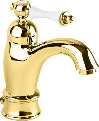 Смеситель для раковины удлиненный с донным клапаном Cezares MARGOT-LSM1-A-01-Bi