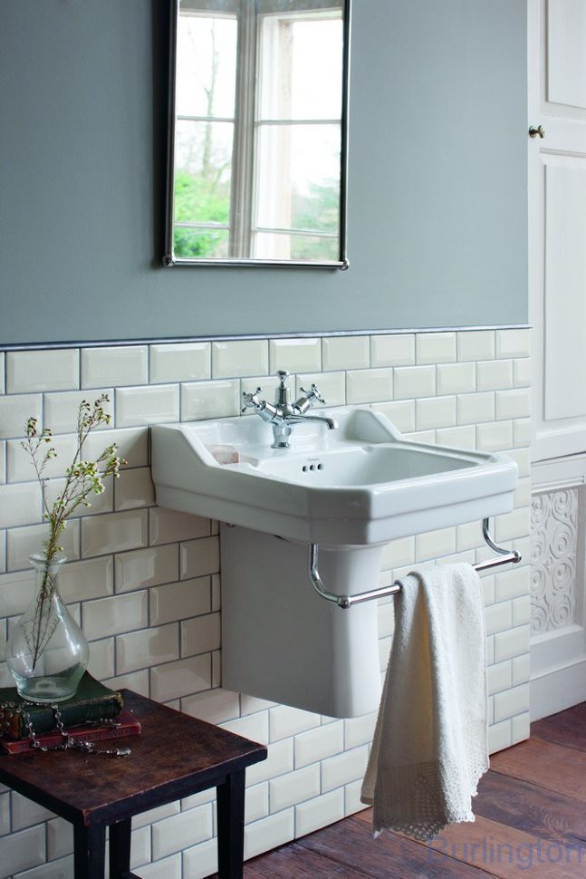 Cмеситель для раковины на 1 отверстие с кнопкой Click-Clack [CL6]