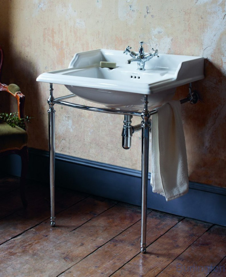 Cмеситель для раковины на 1 отверстие с кнопкой Click-Clack [CL6]