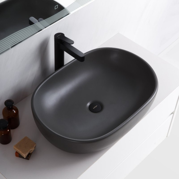 Раковина накладная керамическая BelBagno BB1084-H316