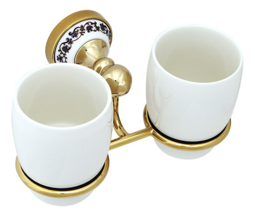 Стакан для зубных щеток Fixsen Bogema Gold FX-78507G