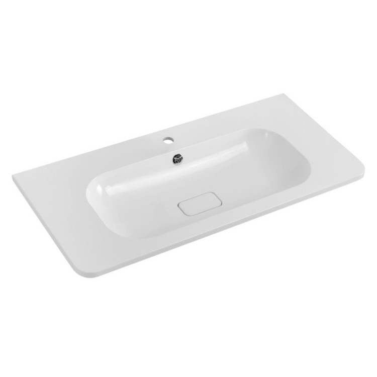 Раковина из искусственного мрамора 800х480х135 Cezares CZR-800/480-LV-MR-NV