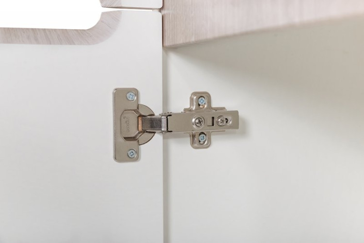 Шкаф подвесной, с двумя распашными дверцами с доводчиками, две полки внутри, правосторонний BelBagno ETNA-1500-2A-SC-BL-P-R