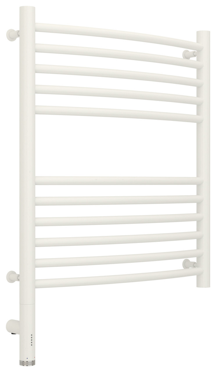 Полотенцесушитель электрический Сунержа Богема 3.0 выгнутая 600х500 МЭМ левый Матовый белый