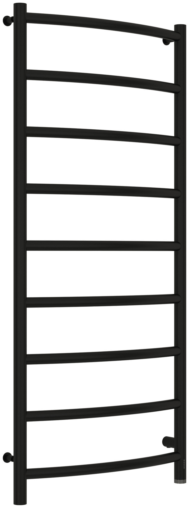 Полотенцесушитель электрический Сунержа Галант 4.0 1200х500 МЭМ правый Матовый чёрный