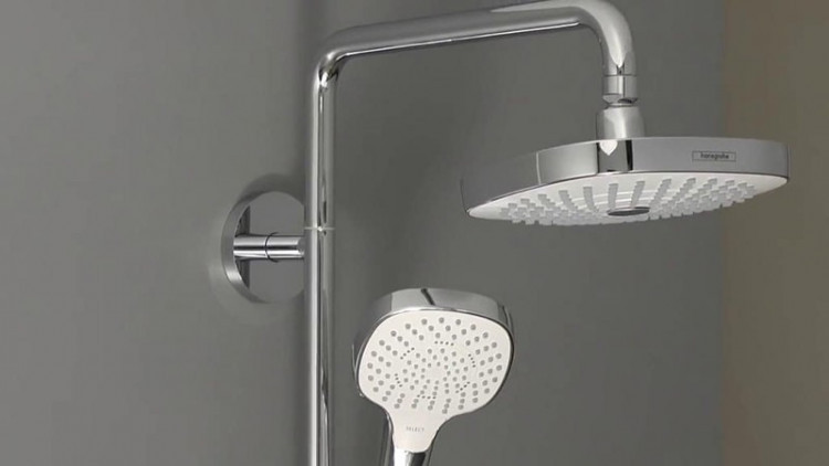 Душевая система Hansgrohe Croma Select E 27256400 с термостатом
